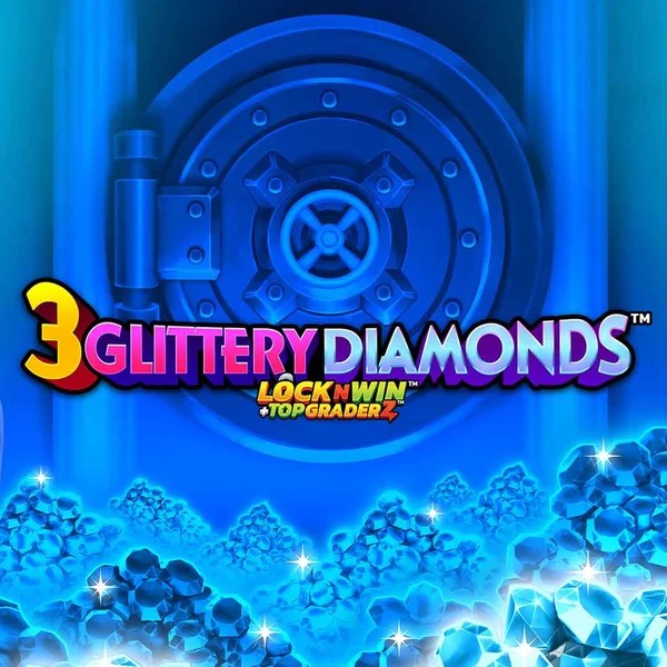 Play 3 Glittery Diamonds slot by PearFiction Studios on lanistaa.pl