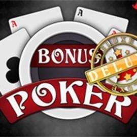 Bonus Poker Deluxe - 3 Hands online game logo by RTG (Reel Time Gaming) on lanistaa.pl