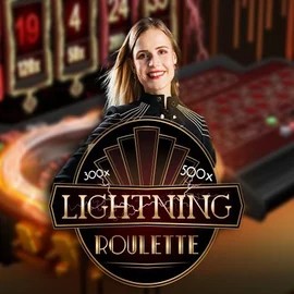 Lightning Roulette by Evolution, showcased at lanistaa.pl – game logo