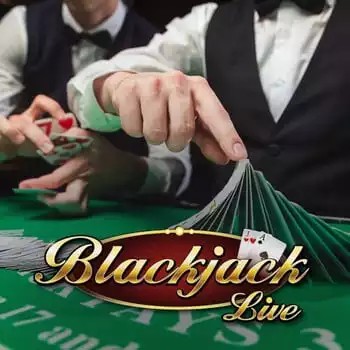 Live Blackjack casino game by Evolution – featured logo at Lanista Casino