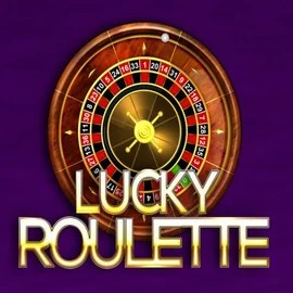 Lucky Roulette slot logo by Belatra Games at Lanista Casino